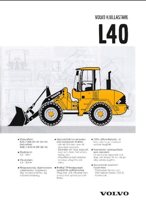 Radlader Volvo L 40