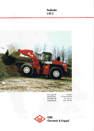 Radlader O&K L 45 C
