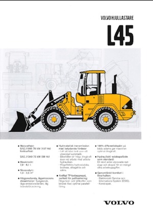 Radlader Volvo L 45