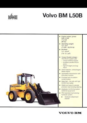 Radlader Volvo L 50 B