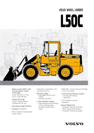 Radlader Volvo L 50 C