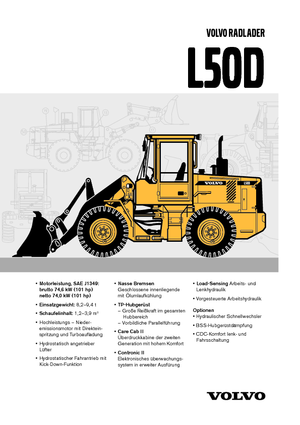 Radlader Volvo L 50 D