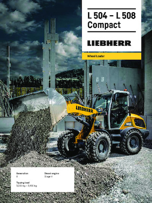 Radlader Liebherr L 504 Compact