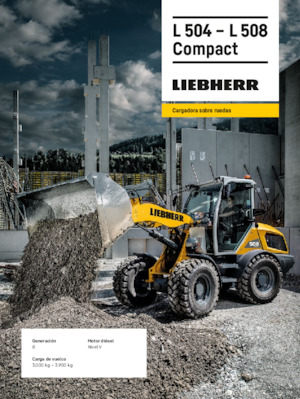 Radlader Liebherr L 504 Compact