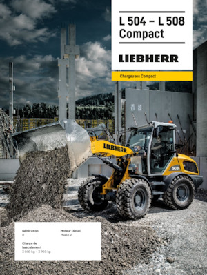 Radlader Liebherr L 504 Compact