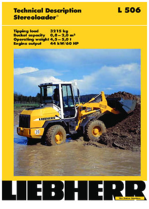 Radlader Liebherr L 506