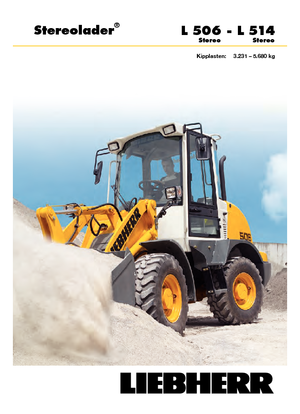 Radlader Liebherr L 507 Stereo