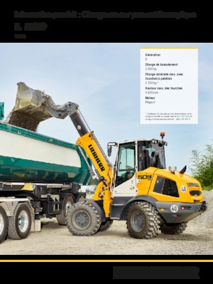 Radlader Liebherr L 509 Tele