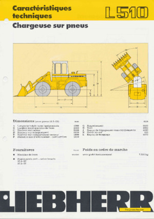 Radlader Liebherr L 510