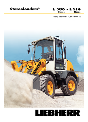 Radlader Liebherr L 506 Stereo