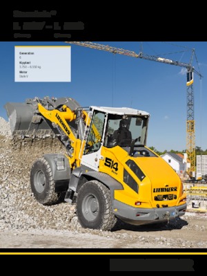 Radlader Liebherr L 514 Stereo