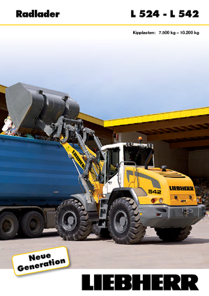 Radlader Liebherr L 528