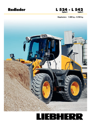 Radlader Liebherr L 524 P 2 plus 1