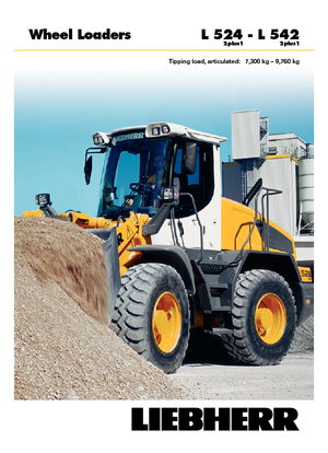 Radlader Liebherr L 524 P 2 plus 1
