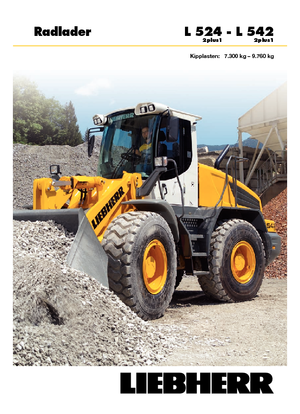 Radlader Liebherr L 524 P