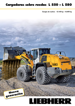 Radlader Liebherr L 550