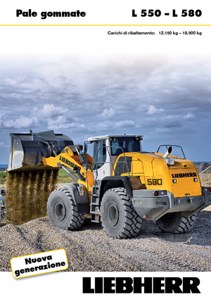 Radlader Liebherr L 550