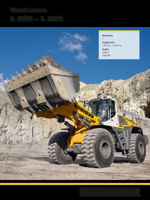 Radlader Liebherr L 550