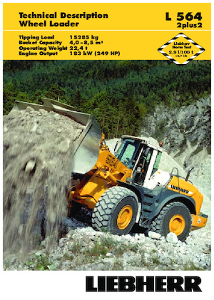 Radlader Liebherr L 564 2+2
