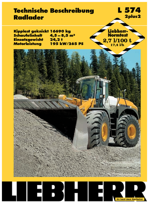Radlader Liebherr L 574