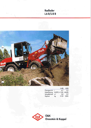 Radlader O&K L 8 B