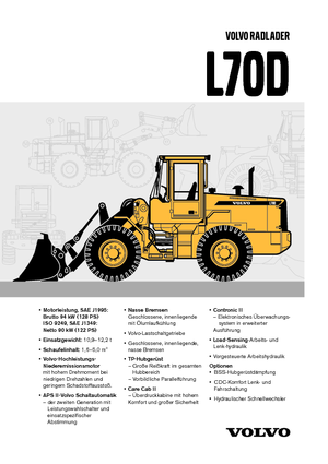Radlader Volvo L 70 D