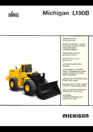 Radlader Michigan L190B