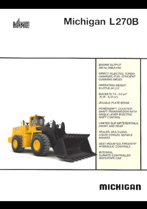Radlader Michigan L270B