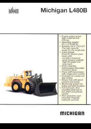 Radlader Michigan L480B
