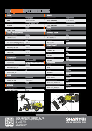 Radlader Shantui L55-B5 HMAX