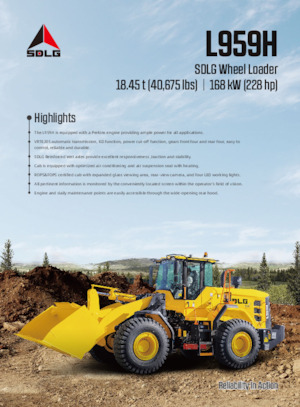 Radlader SDLG L959H