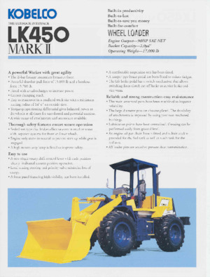 Radlader Kobelco LK450