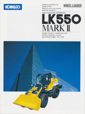 Radlader Kobelco LK550
