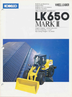 Radlader Kobelco LK650A