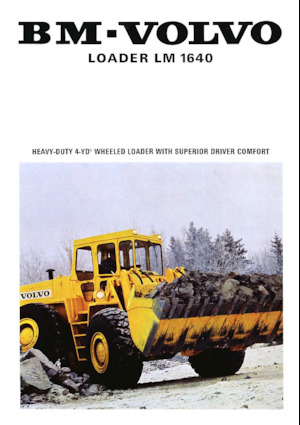 Radlader Volvo LM1640