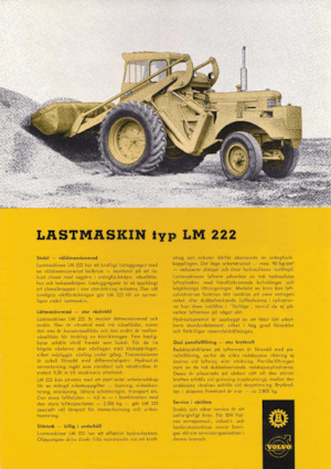 Radlader Volvo LM222