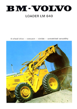 Radlader Volvo LM640