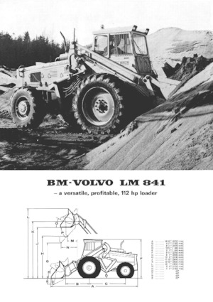 Radlader Volvo LM841