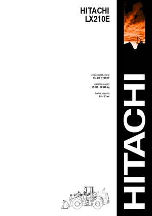 Radlader Hitachi LX 210 E