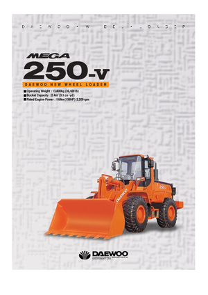 Radlader Doosan Mega 250 V