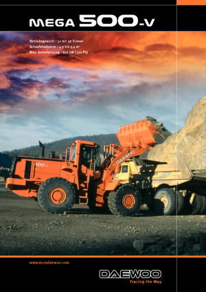 Radlader Doosan Mega 500 V