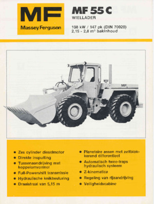 Radlader Massey Ferguson MF 55C