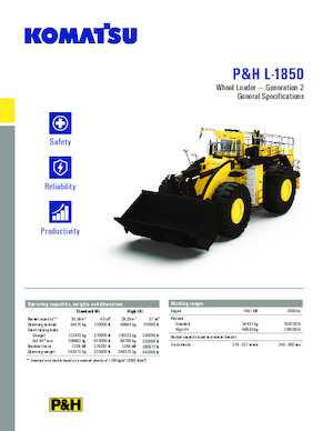 Radlader Komatsu P&H L-1850