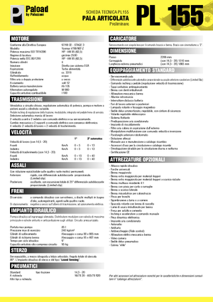 Radlader Palazzani PL 155 XL