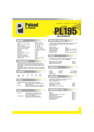 Radlader Palazzani PL 195