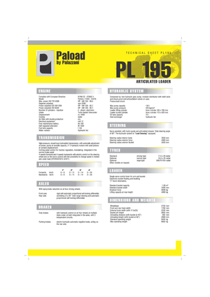 Radlader Palazzani PL 195