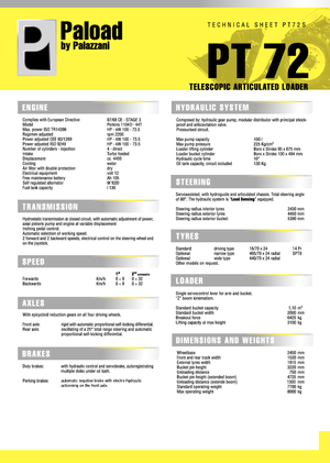 Radlader Palazzani PT 72