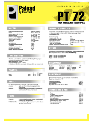 Radlader Palazzani PT 72