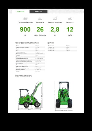 Radlader Avant Tecno R 28