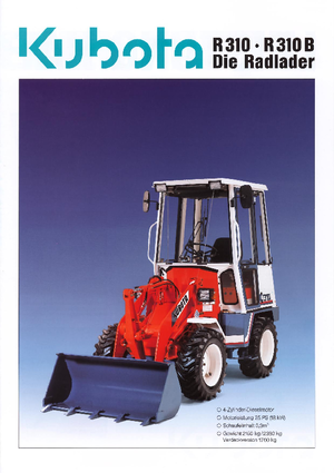 Radlader Kubota R310 B